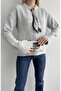 Soft Textured Scarf Knit Sweater