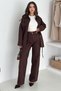 Women's Jacket and Trousers Set with Belt Detail – Urban & Sophisticated Style