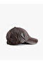 Faux Leather Basic Cap Hat - 2
