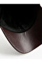 Faux Leather Basic Cap Hat - 5