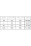 Women's Gray Shawl Collar Patterned Full Length Winter Long Sleeve Special Design Maternity Nightgown Nightdress Set - 4
