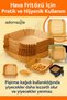 Good Quality Airfryer Baking Paper, 200 Pieces Rectangular Baking Paper, for Oil-Free Fryer - 4