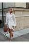 Women's Lace-Up Detailed Shirt Dress