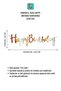 Calligraphy Banner Mix Color Happy Birthday 110 cm Birthday and Party Lettering Party Decoration - 2