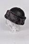 Genuine Leather Fur Kalpak Beret Hat Winter Unisex - 2