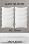 Silicone Pillow Filling Inner Cover 50X70 cm – Zippered Set of 10 Pillow Liners |   Quick Dry - 4