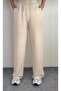 //New Season//High Waist//Buttoned//Ultra Stretchy//Women's Fabric Pants - 2