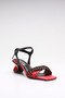 Red Black Skin Women's Casual - 3