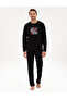 Black Pajama Set 50322654-001 - 4