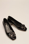 BLACK RUGAN STONE WOMEN'S HEELS - 2