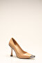 Beige Skin Crocodile Women's Stiletto - 3
