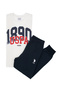Boy's White Pajama Set 50318565-Vr013 - 2