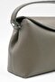 Rebeca Khaki Green Women's Handbag with Stitching Detail - 2