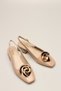 BEIGE RUGAN STONE WOMEN'S HEELS - 2