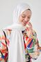 Off-White Crystal Shawl - 3