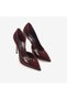 Women's Evening & Evening Dresses Burgundy Stiletto Shoes 9039 - 3
