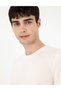 Ecru Slim Fit Crew Neck Cashmere Knitwear Sweater 50303471-Vr019 - 2