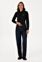 Women's Black Long Sleeve Basic Shirt 50307990-Vr046 - 4