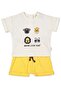 Jakarli Single Jersey Shorts 2-Piece Set (Bobby and Me) Yellow