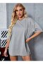 Unisex Cotton Grimelange Crew Neck Oversize Boyfriend T-Shirt