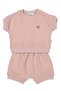Muslin Shorts 2-Piece Set (Hello) Dried Rose