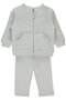 Two Strand Cardigan 2-Piece Set (so Swet) Gray