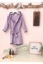 100% Organic Cotton Muslin Hooded Children's Bathrobe |   Unisex |   Soft, Breathable Bath Towel