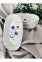 Purple Violet Model 6 Oval Plates - 4