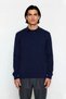 Men's Regular Fit Plain Polo Neck Knitwear Sweater Special for Winter Stylish and Comfortable Days Quality Products - 2