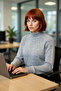 Women's Oversized Stand Collar Knit Sweater Raglan Sleeve Winter Casual Chic Burgundy Basic Design - 3