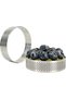 Round Hole Tart Mold 8 cm – Set of 4 Stainless Steel Tart Rings |   Professional Tart and Kur - 2