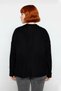 Women's Relaxed Fit Stand Collar Ribbed Knit Button-Up Sweater Comfort and Style for Winter Days - 4