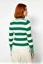 Women's Striped Turtleneck Knit Sweater Basic Regular Fit Winter Long Sleeve Offers Everyday Chic - 4
