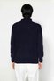 Men's Regular Fit Stand Collar Long Sleeve Zipper Detail Hair Knitwear Winter Sweater Quality - 4