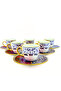 Two Patterned Seletti Series 6-Piece Coffee Set - 3