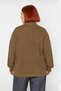 Women's Relaxed Fit Thessaloniki Knit Polo Neck Thick Acrylic Knitwear Sweater Offers Everyday Elegance Quality - 4