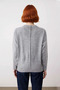 Women's Oversized Shirt Collar Detailed Knitwear Sweater Ideal Design Offering All-Day Elegance and Comfort - 4