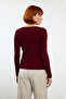 Women's Asymmetrical Collar Ribbed Knit Sweater Fitted Fit Long Sleeve Basic Stylish Casual for Everyday Outfits - 4