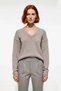 Women's V-Neck Regular Fit Low Arm Knitwear Sweater Stylish and Comfortable Choice for Winter Days Quality - 2