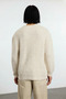 Unisex Oversize Crew Neck Textured Knit Sweater Is a Stylish and Comfortable Choice for Cold Weather - 4