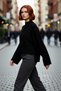 Women's Oversized Stand Collar Spanish Sleeve Acrylic Knitwear Sweater Stay Comfortable and Stylish in Cold Weather Quality