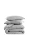 Premium 100% Cotton King Size Muslin Duvet Cover Set 220X240 cm - 6