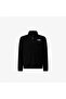 Teen Glacier 1/4 Zip Pullover Kids Black Fleece Jacket - 4