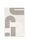 Digital Non-Slip Washable Dark Gray Living Room Rug Kitchen Rug Corridor Rug Runner Rug - 2