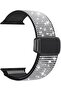 Elastic Stretchy Nylon Sparkle Watch Band for Apple Watch 38-49mm - 2