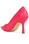 Women Point Toe Stiletto Heeled Pumps in Pink - 3