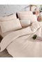 Premium 100% Cotton King Size Muslin Duvet Cover Set 220X240 cm - 3