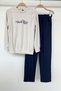 Children's World Tour Embroidered Ribbed Suit - 6