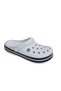 White Unisex Cross Hole Slippers - Lightweight and Comfortable Summer Casual Garden Slippers - 3