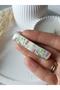 Polymer Clay Handmade Flower Buckle Resin Plated Latch Automatic Mother Child Buckle - 2